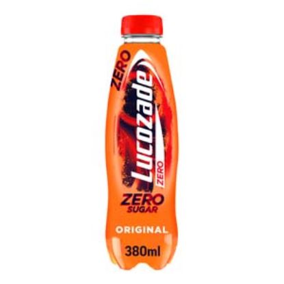 Picture of 380 Zero Original Lucozade Bottle x24 DRS